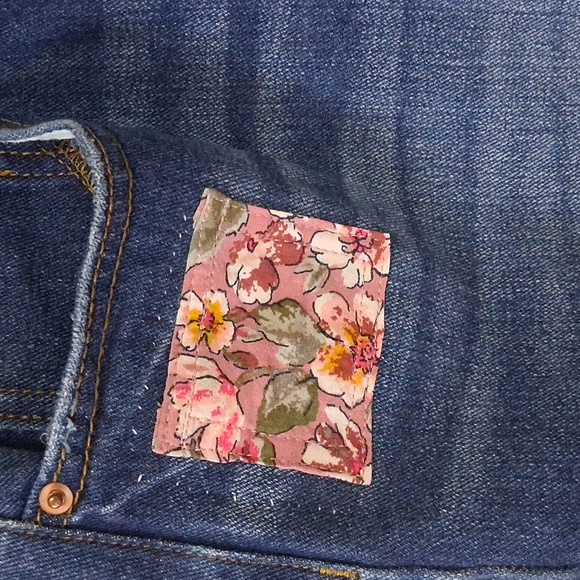 Patchwork Denim Barrel Leg Jeans - Picture 4 of 12